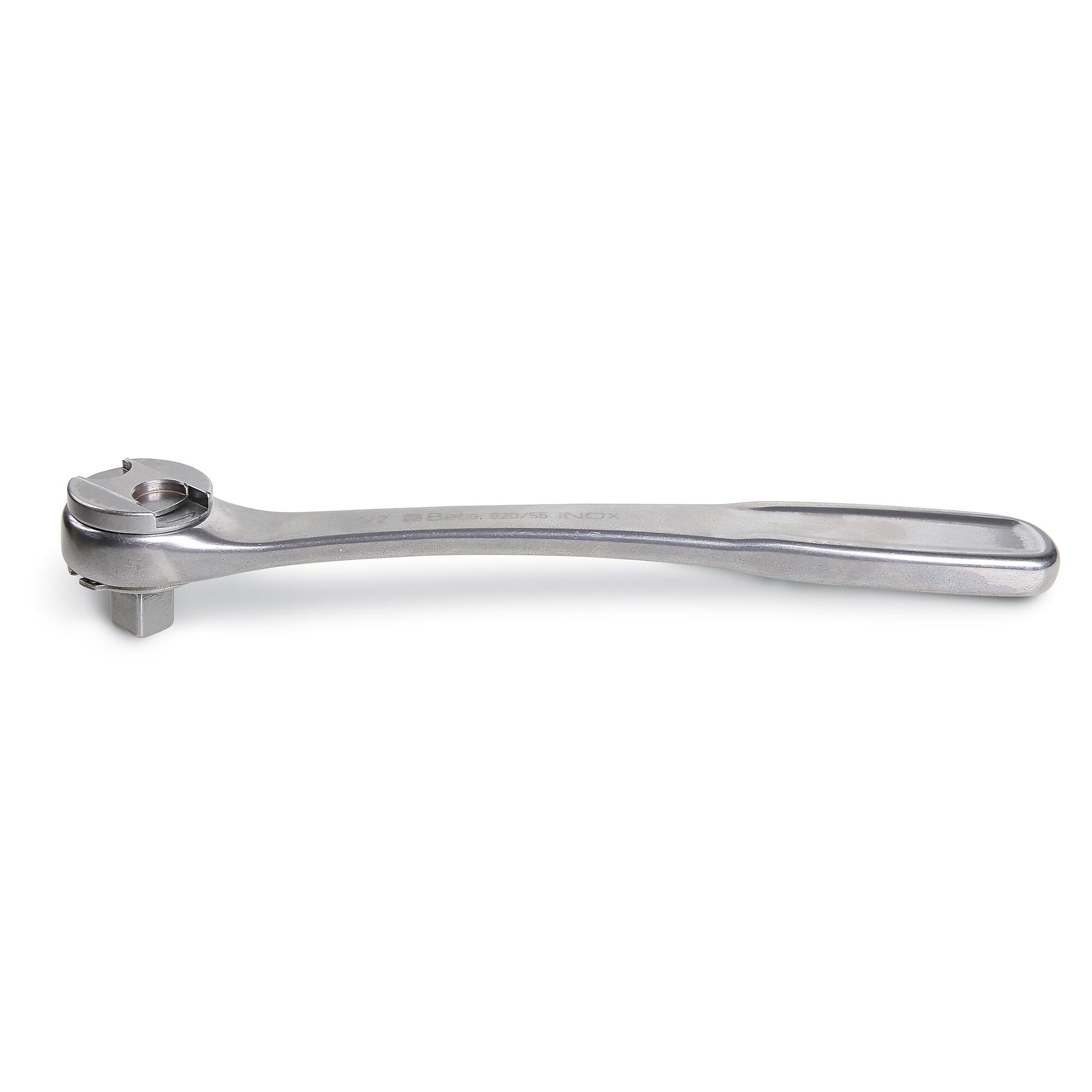 Beta Stainless Steel Reversible Ratchet — 1/2in. Drive, 72 Teeth, 10 3/4in. Length, Model# 920/55 INOX